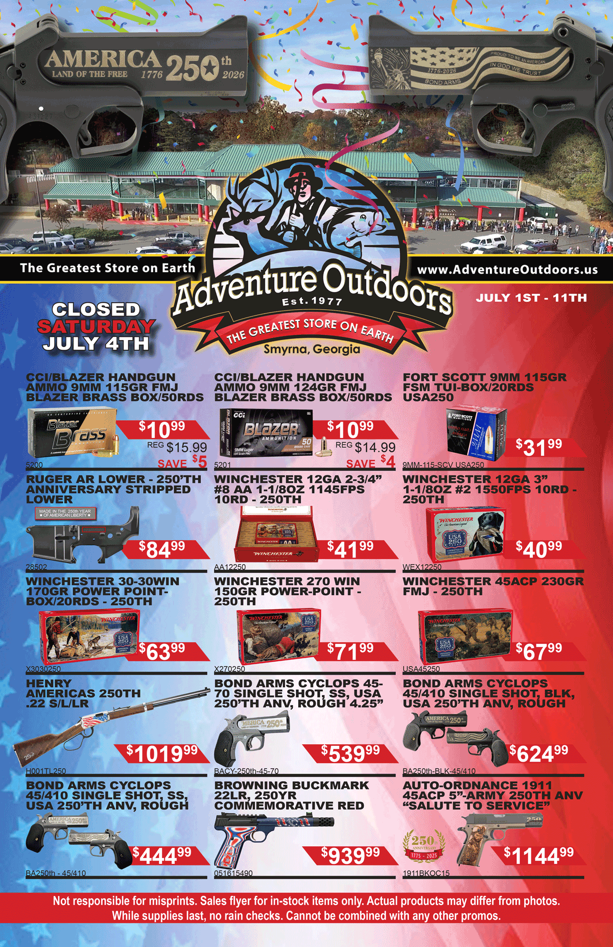 4th of July - USA 250th